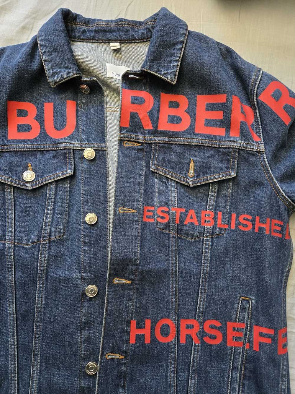 Burberry Burberry Logo Denim Jacket - image 6