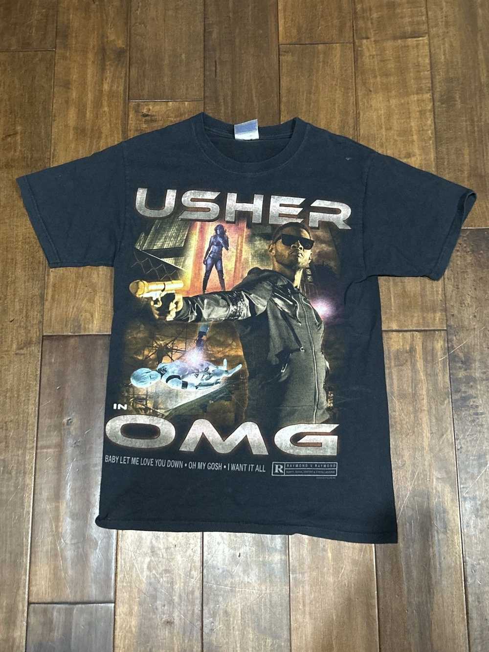 Streetwear × Vintage Usher OMG Tour Vintage Conce… - image 1