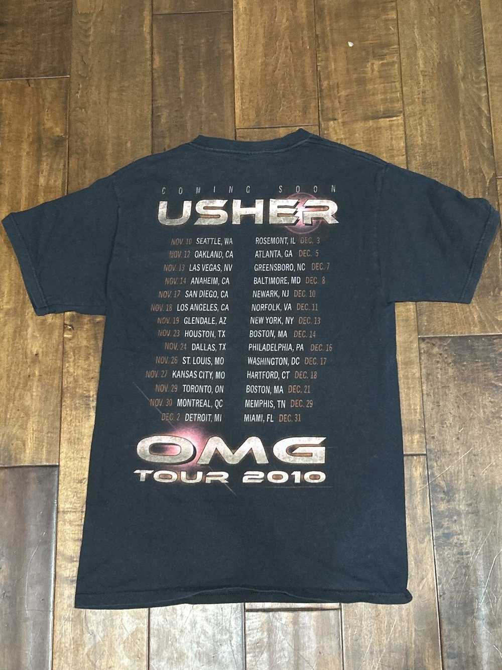 Streetwear × Vintage Usher OMG Tour Vintage Conce… - image 2