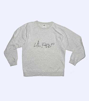 LIL PEEP LIL PEEP Gray Soft Sweatshirt - image 1