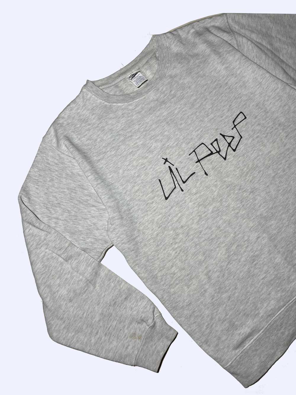 LIL PEEP LIL PEEP Gray Soft Sweatshirt - image 2