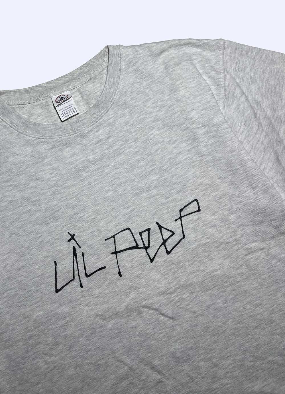 LIL PEEP LIL PEEP Gray Soft Sweatshirt - image 5