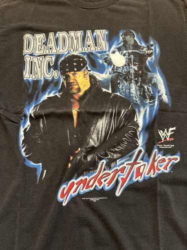 Vintage × Wwe × Wwf WWF Undertaker Vintage T shirt