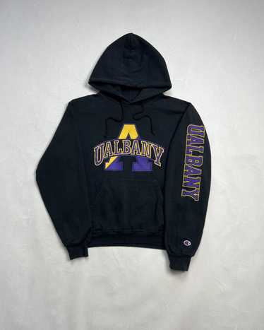 Champion × Vintage Hoodie Champion Ualbany vintage