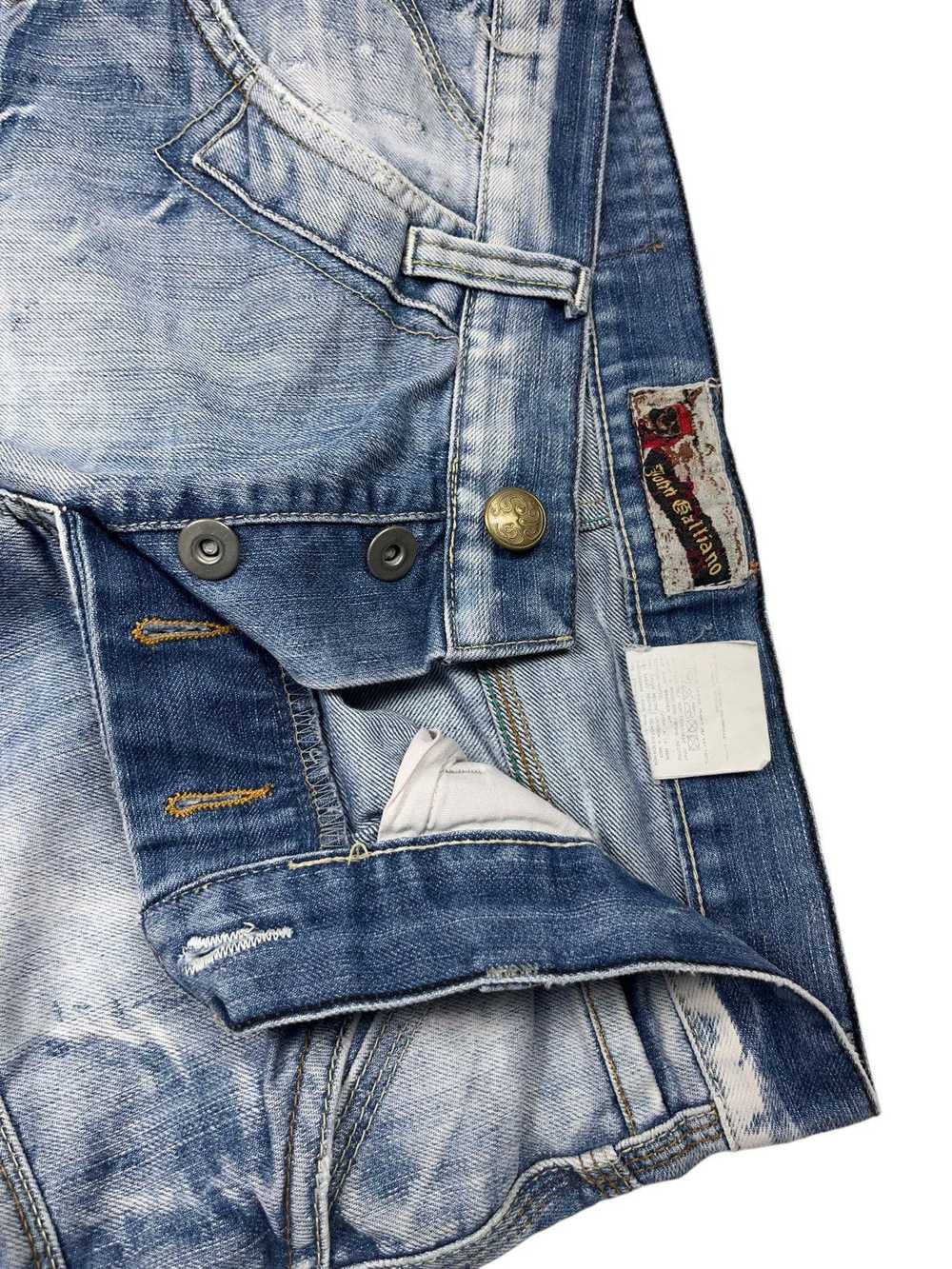 Distressed Denim × John Galliano × Vintage Vintag… - image 6