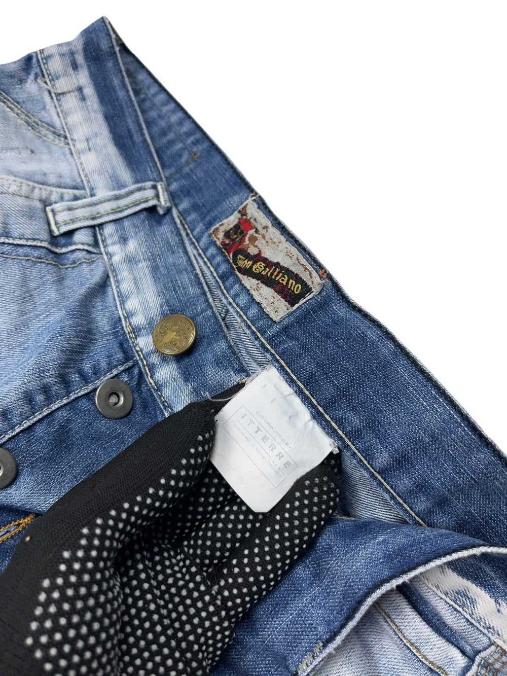 Distressed Denim × John Galliano × Vintage Vintag… - image 7