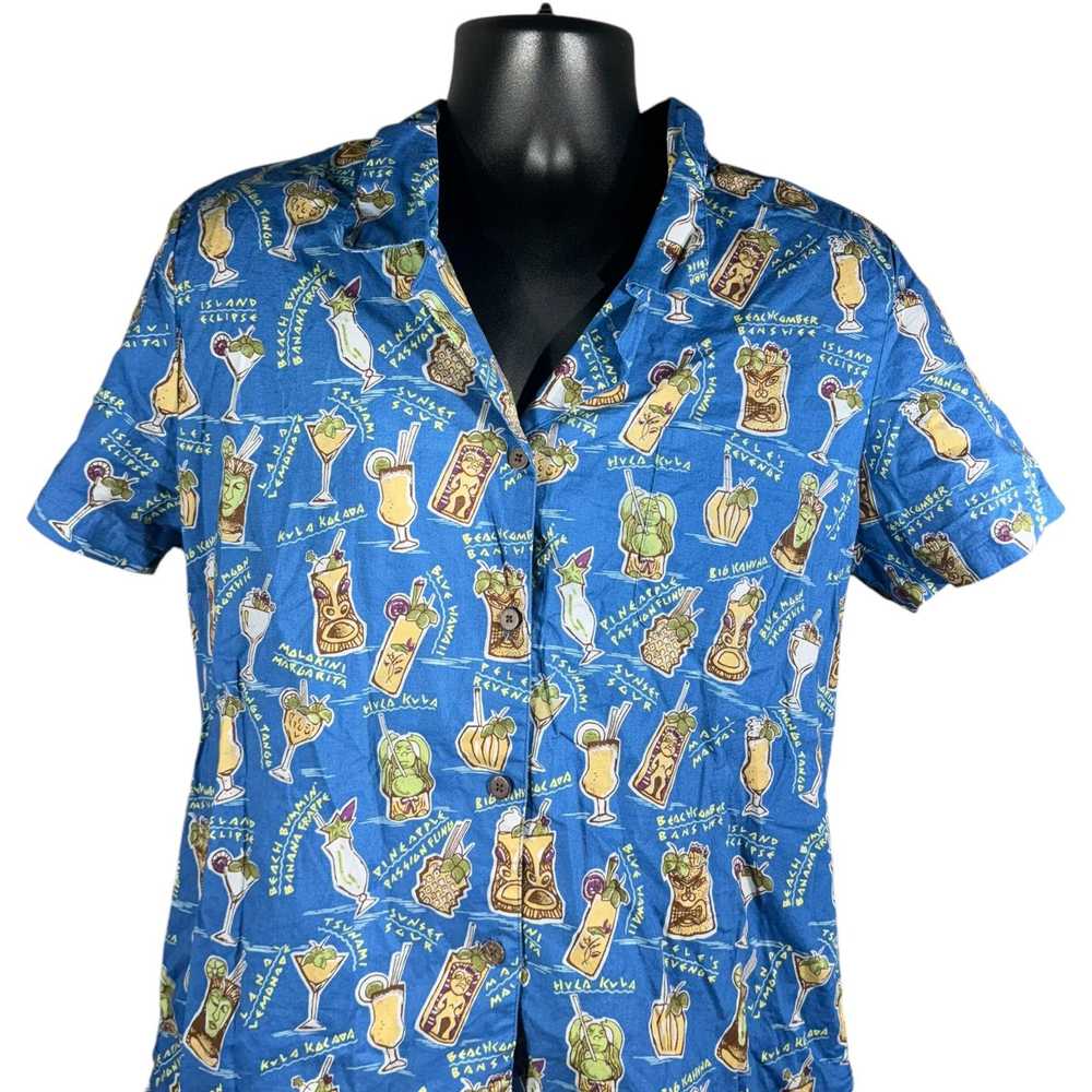 Other Hawaiian Drink Short Sleeve Button Up Shirt - image 2