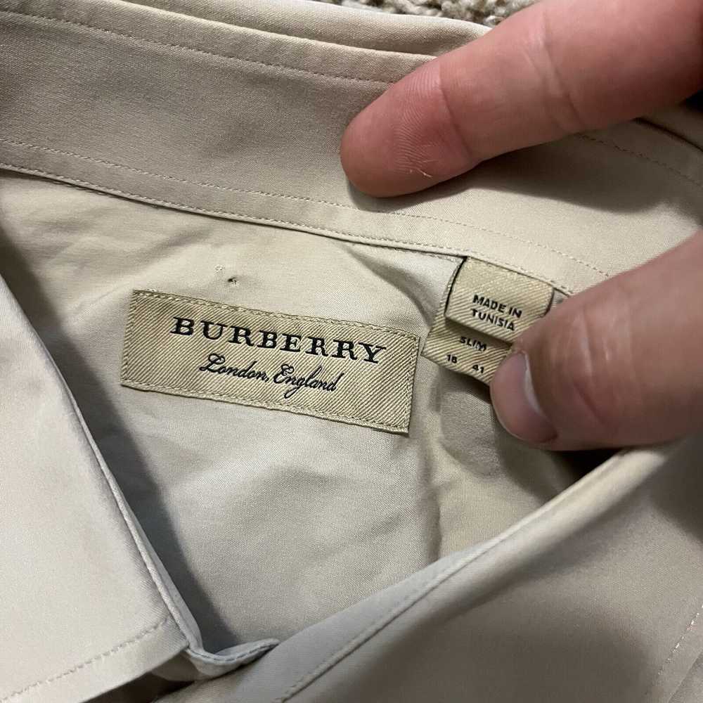 Burberry × Streetwear Burberry London Solid Tan S… - image 2