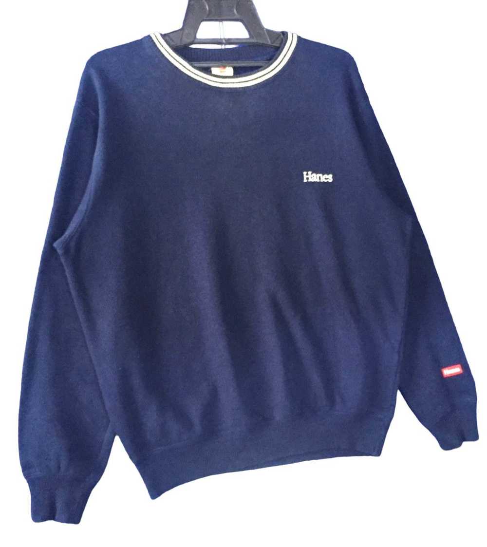 Hanes × Japanese Brand × Vintage Vintage Hanes Pl… - image 3