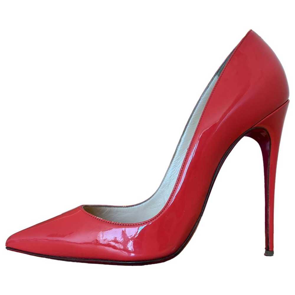 Christian Louboutin So Kate patent leather heels - image 1