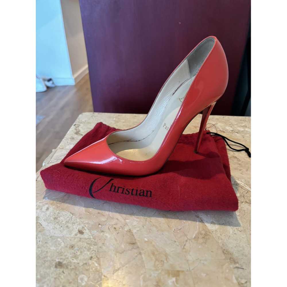 Christian Louboutin So Kate patent leather heels - image 2