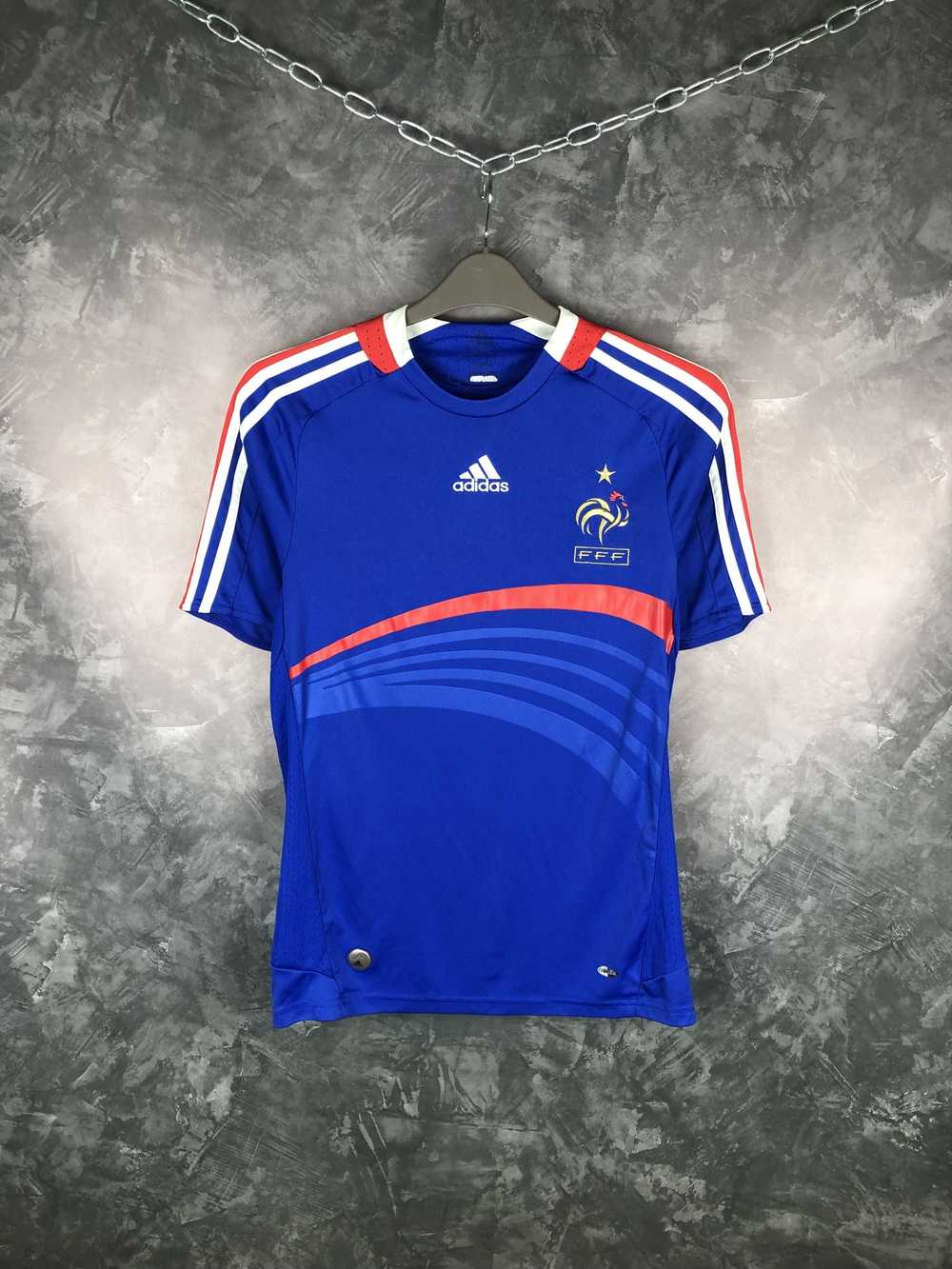 Adidas × Soccer Jersey × Vintage Adidas France 20… - image 1