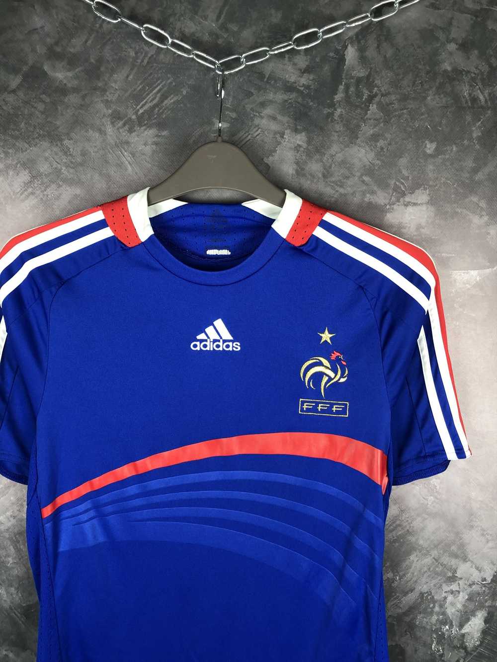 Adidas × Soccer Jersey × Vintage Adidas France 20… - image 3