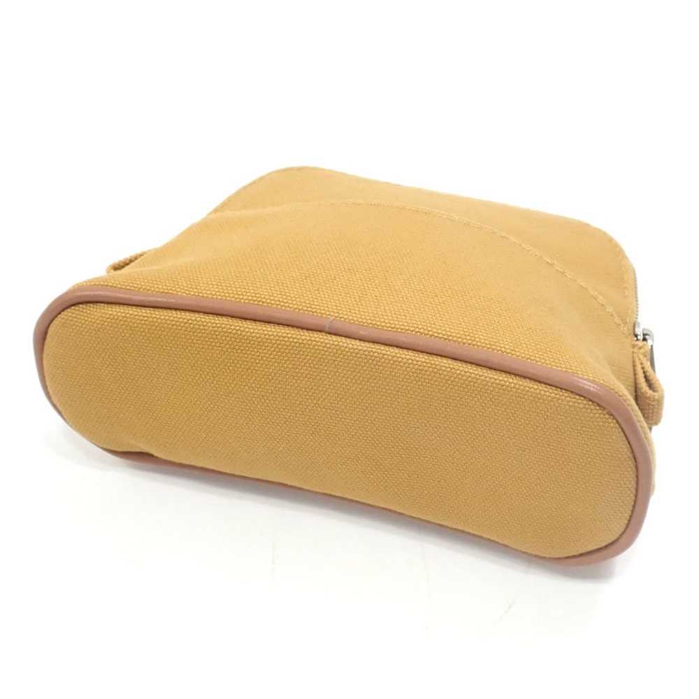 Hermes Hermes Bolide Pouch 15 Women's Yellow Canv… - image 2