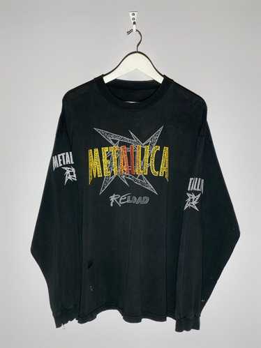 Metallica × Rock T Shirt × Vintage Vintage 90s Me… - image 1