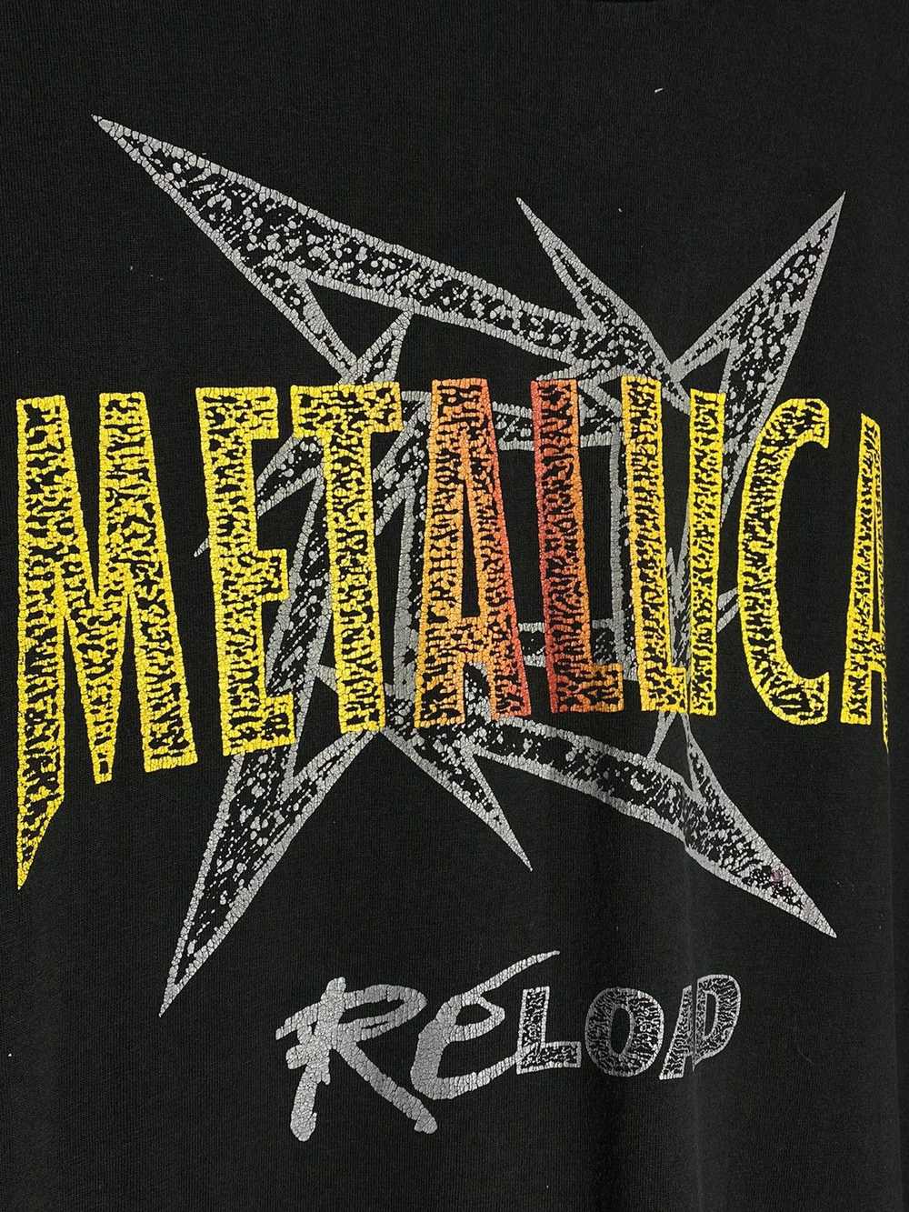 Metallica × Rock T Shirt × Vintage Vintage 90s Me… - image 7