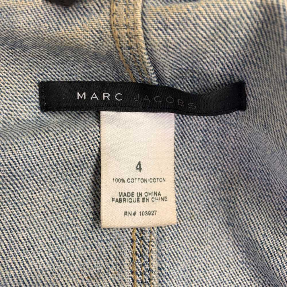 Marc By Marc Jacobs Blue Cotton Distressed Jacket - image 8