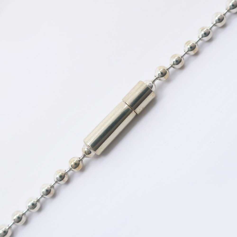 Gucci GUCCI Plate Choker Ball Chain Silver 925 Ap… - image 5