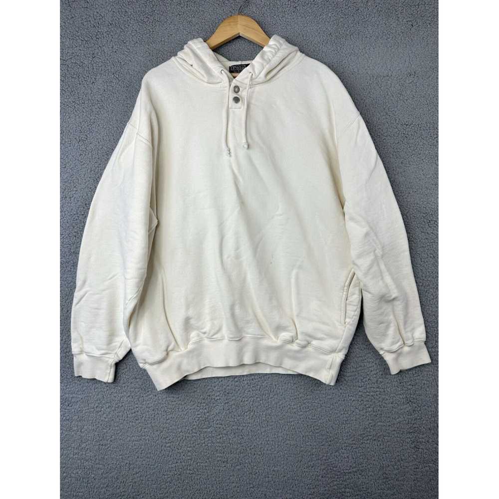 Polo Ralph Lauren Authentic Cream Heavyweight Ame… - image 2