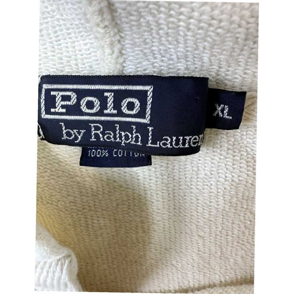 Polo Ralph Lauren Authentic Cream Heavyweight Ame… - image 5