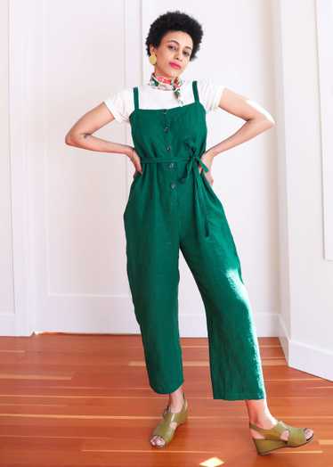 Gravel & Gold Twyla Jumpsuit - Basil