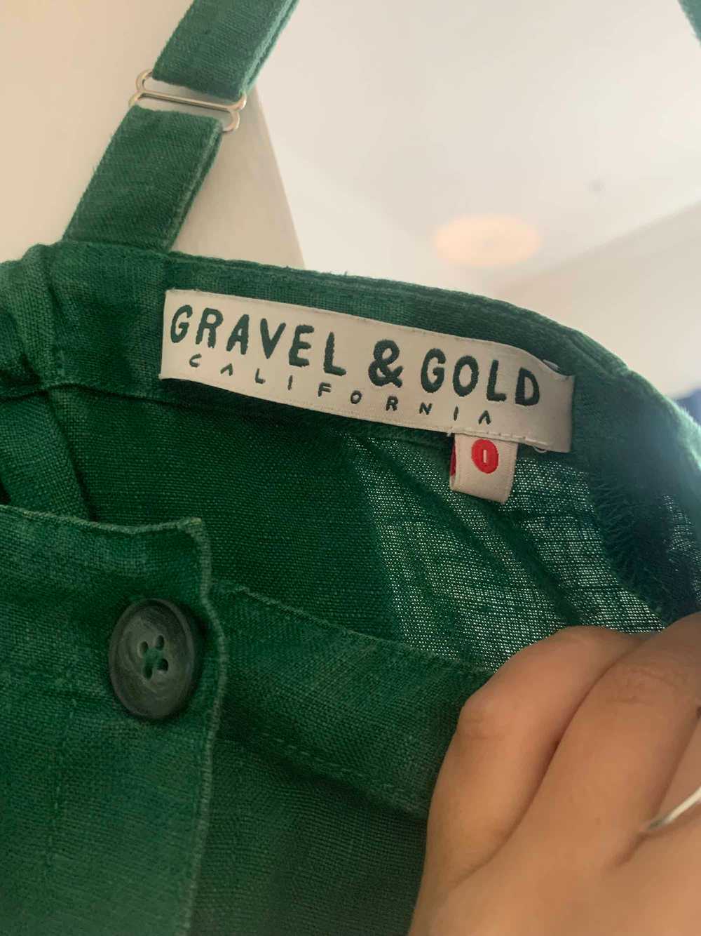 Gravel & Gold Twyla Jumpsuit - Basil - image 7