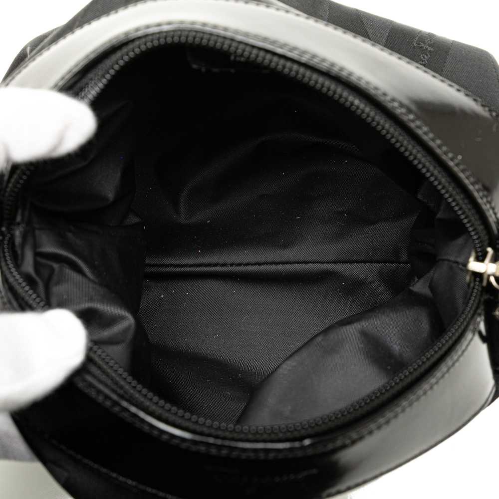 Black Ferragamo Nylon Zip Pouch - image 4