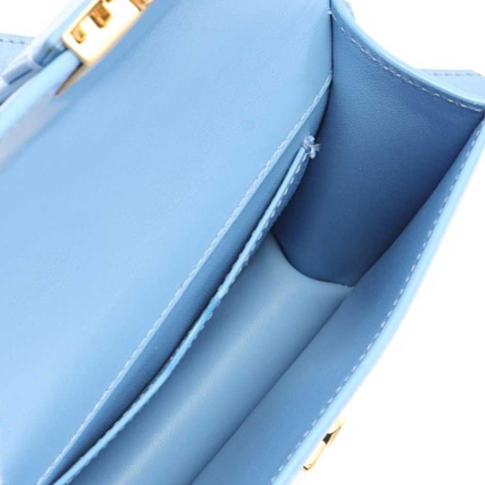 Blue Dior Micro Smooth Calfskin 30 Montaigne Flap… - image 3