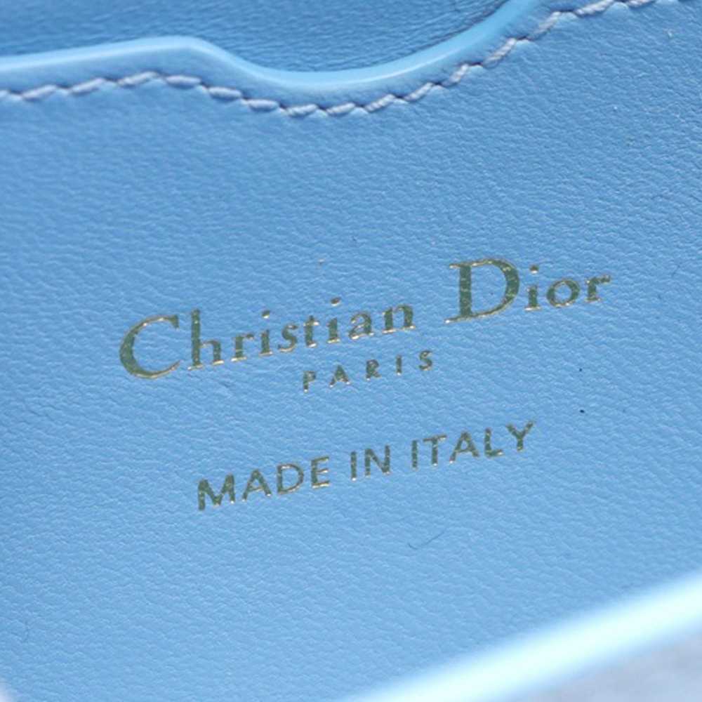 Blue Dior Micro Smooth Calfskin 30 Montaigne Flap… - image 4