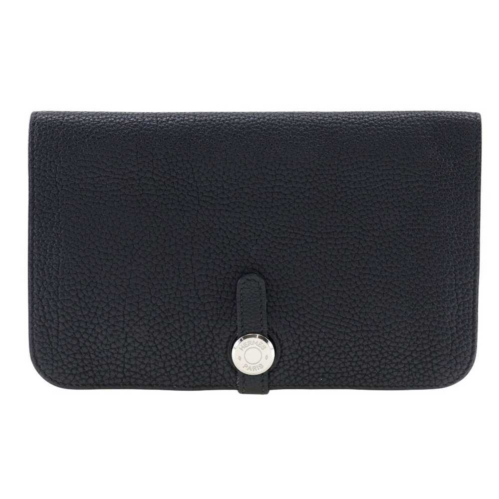 Hermes Hermes Dogon GM Long Wallet Togo 2014 Blac… - image 1