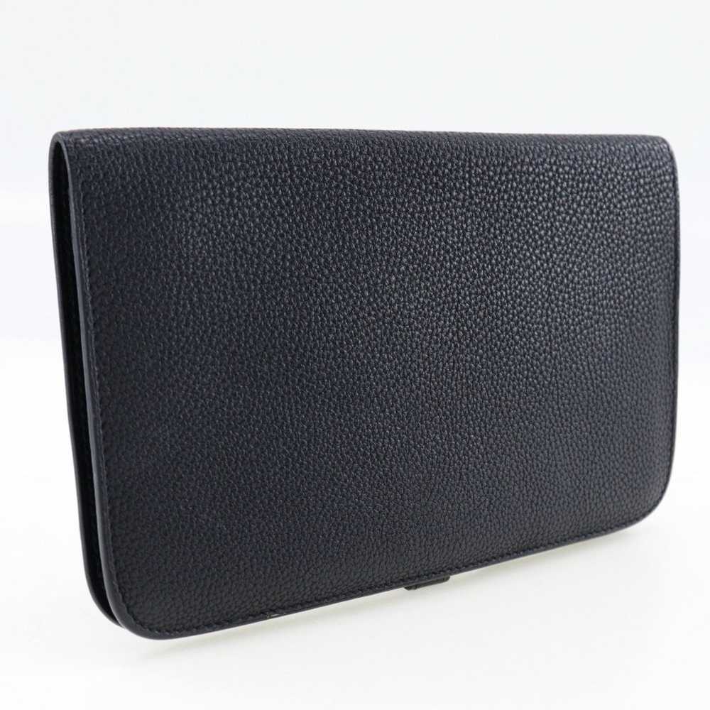 Hermes Hermes Dogon GM Long Wallet Togo 2014 Blac… - image 3