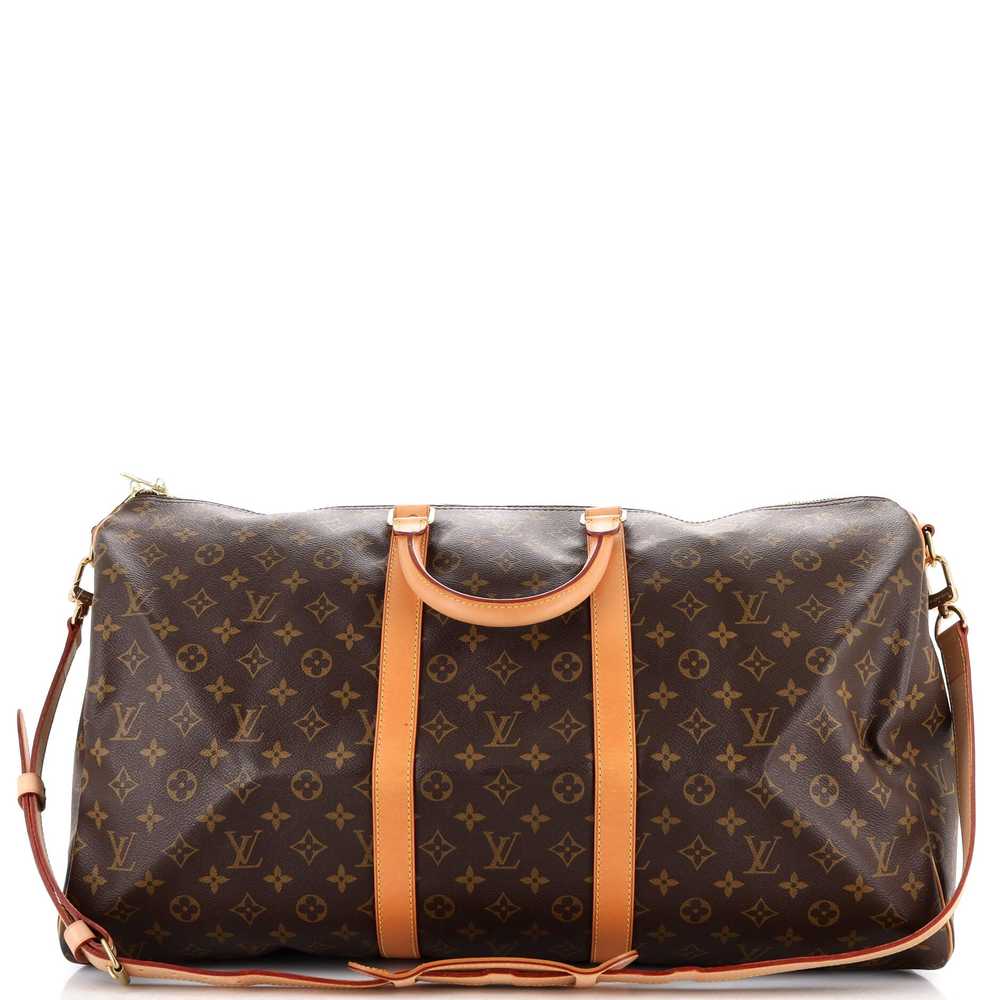 Louis Vuitton Keepall Bandouliere Bag Monogram Ca… - image 1