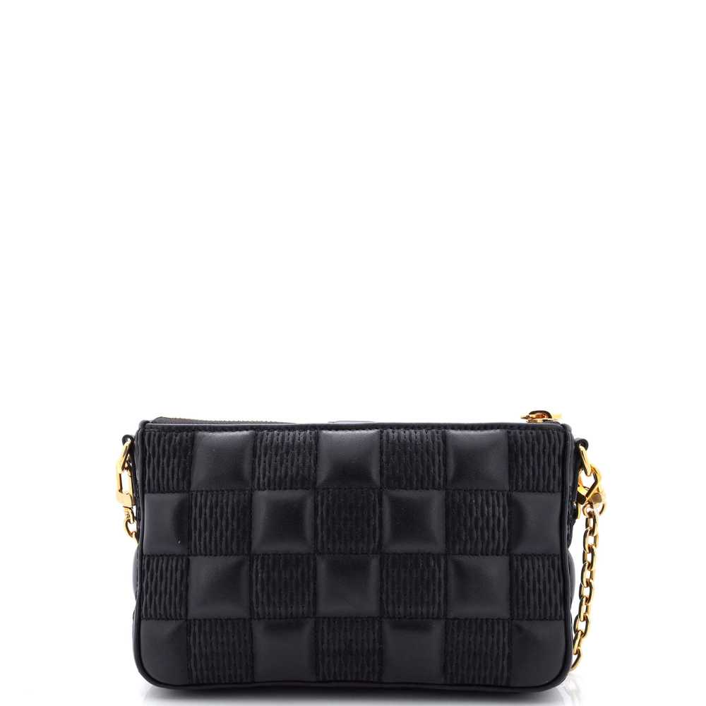 Louis Vuitton Pochette Troca Damier Quilted Lambs… - image 3