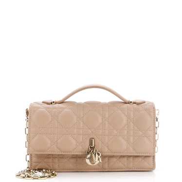 Christian Dior My Dior Top Handle Flap Bag Cannag… - image 1