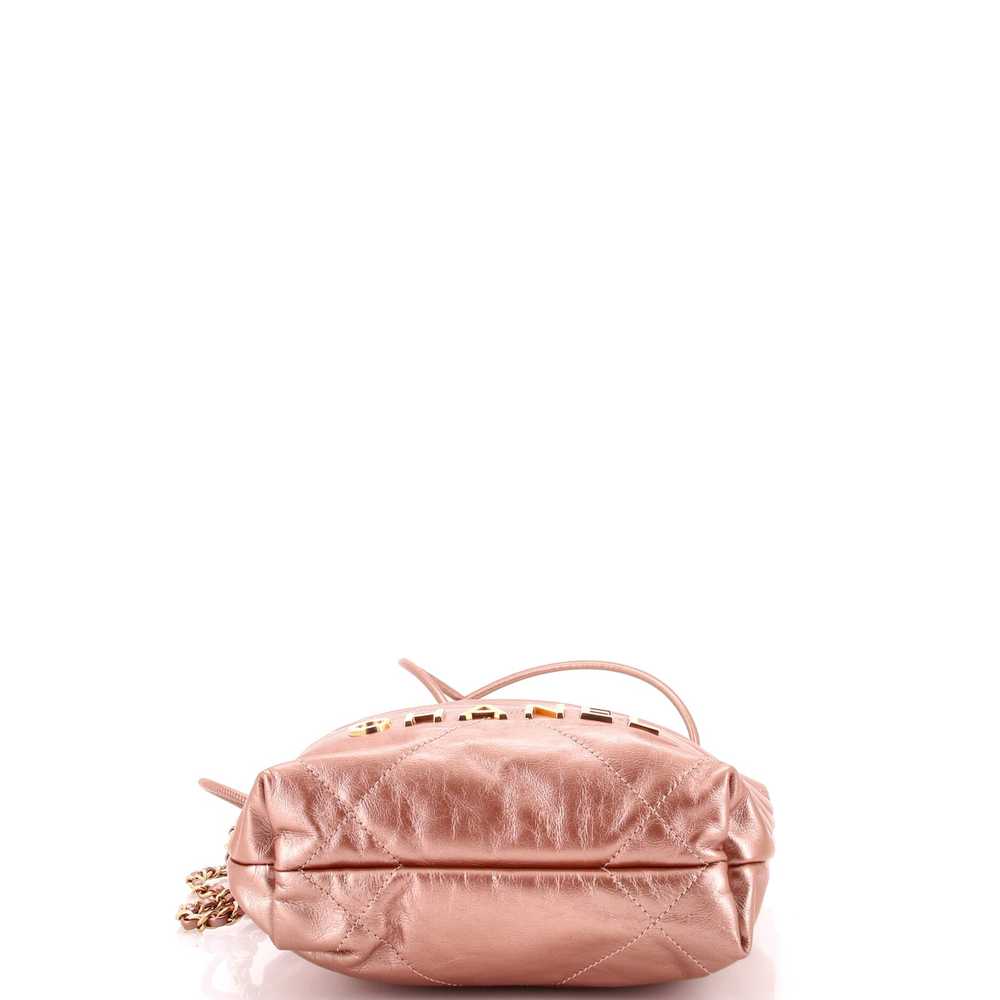 CHANEL 22 Chain Hobo Quilted Calfskin Mini - image 4