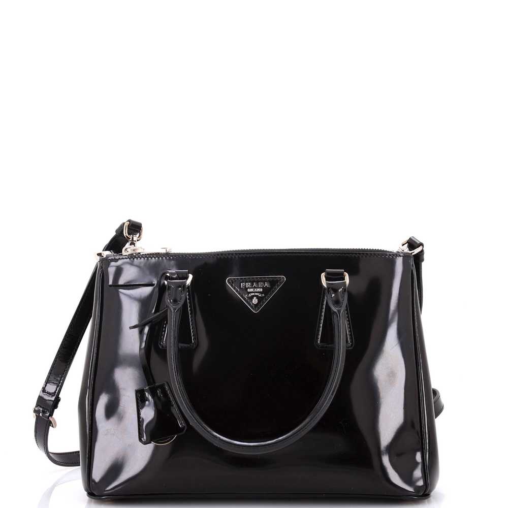 PRADA Double Zip Lux Tote Spazzolato Leather Small - image 1