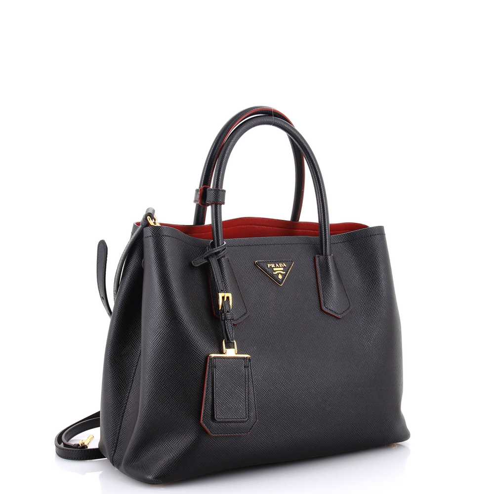 PRADA Cuir Double Tote Saffiano Leather Medium - image 2