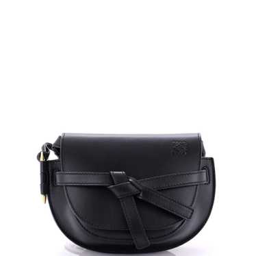 LOEWE Gate Dual Shoulder Bag Leather Mini