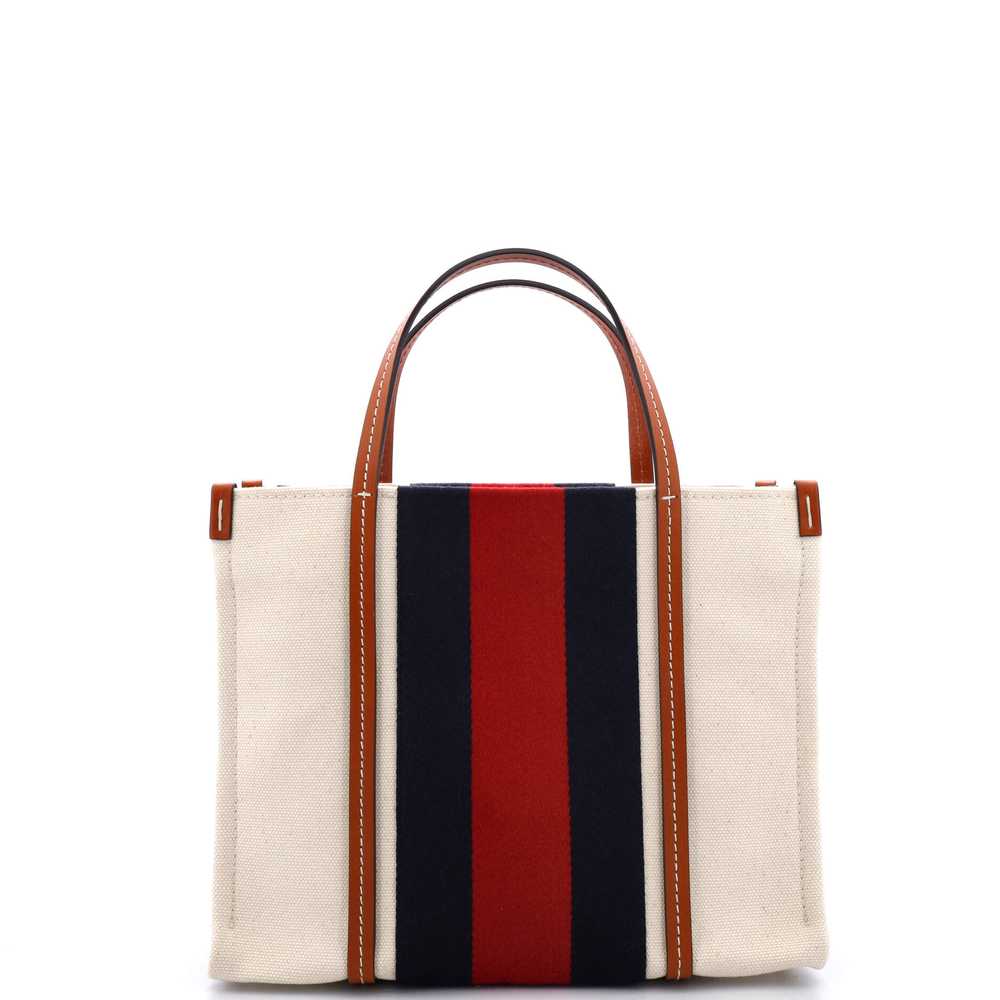 GUCCI Interlocking G Web Tote Canvas Small - image 3