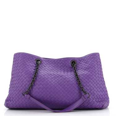 Bottega Veneta Double Chain Tote Intrecciato Nappa