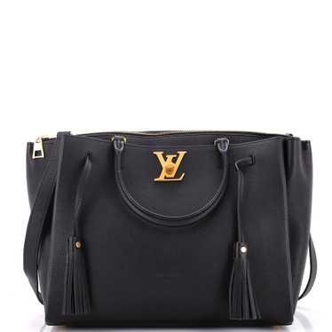 Louis Vuitton Lockmeto Handbag Leather