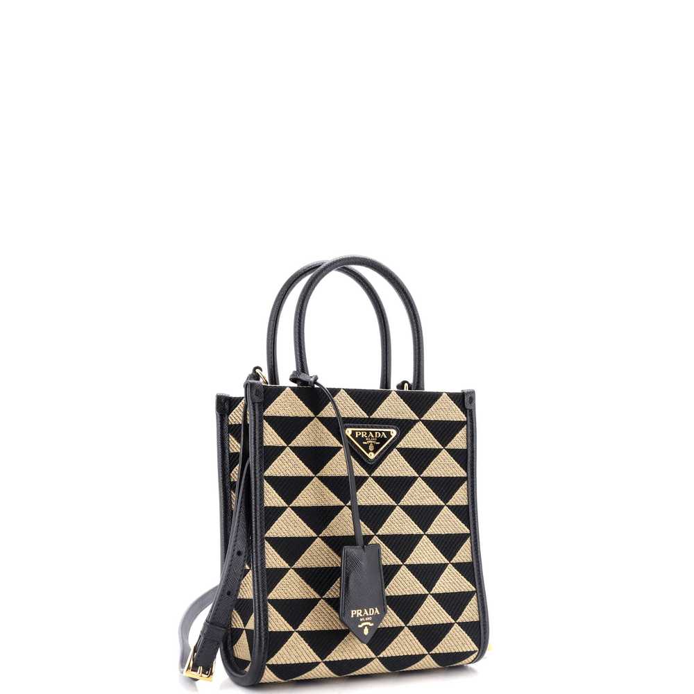 PRADA Symbole Shopper Tote Jacquard Mini - image 2