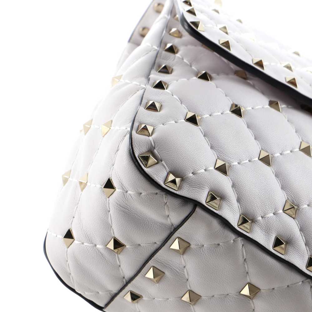 VALENTINO GARAVANI Rockstud Spike Flap Bag Quilte… - image 7