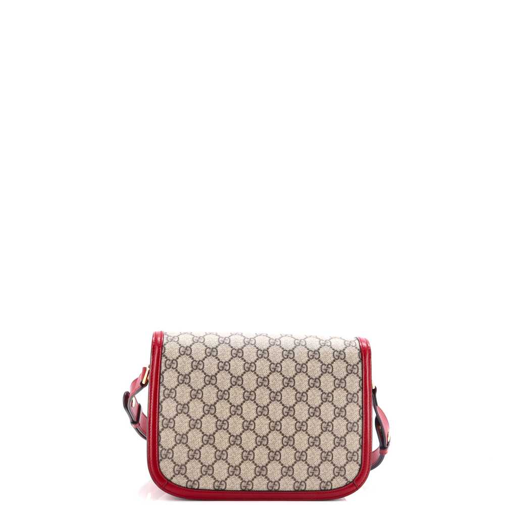 GUCCI Horsebit 1955 Shoulder Bag GG Coated Canvas… - image 3