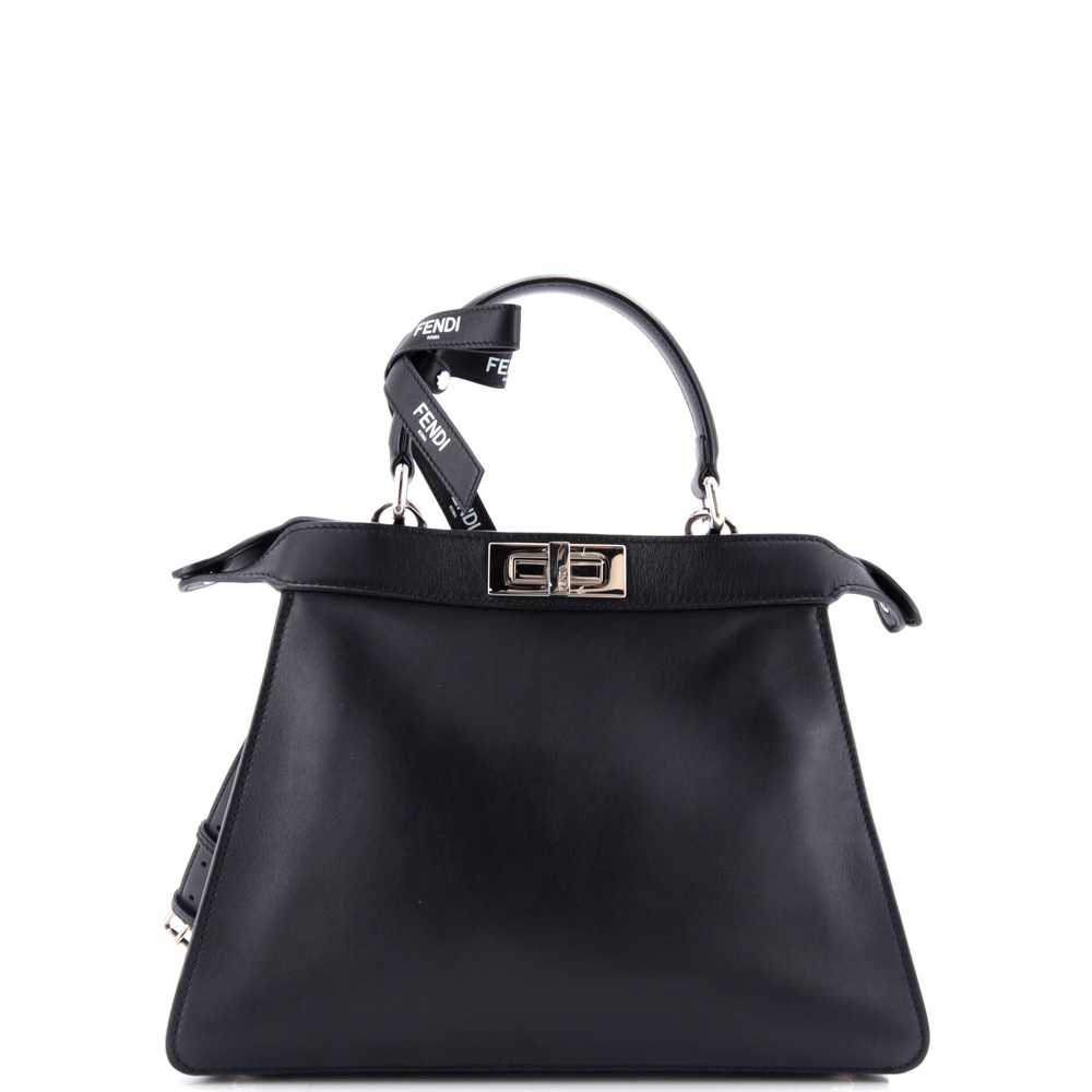 FENDI x Marc Jacobs Peekaboo ISeeU Bag Leather Me… - image 3