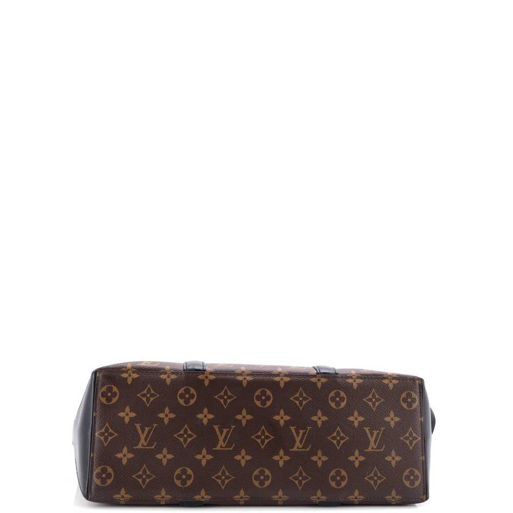 Louis Vuitton Weekend Tote Macassar Monogram Canv… - image 5