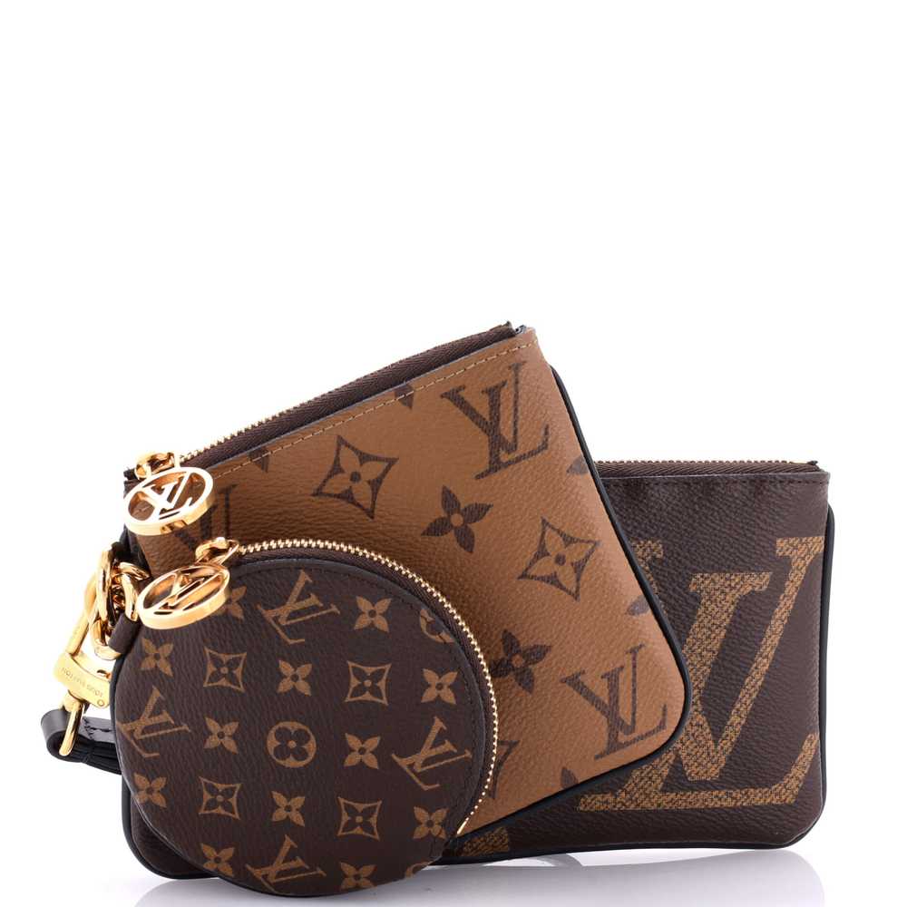 Louis Vuitton Trio Pouch Set Reverse Monogram Gia… - image 2