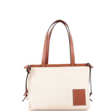 LOEWE Cushion Tote Canvas Small