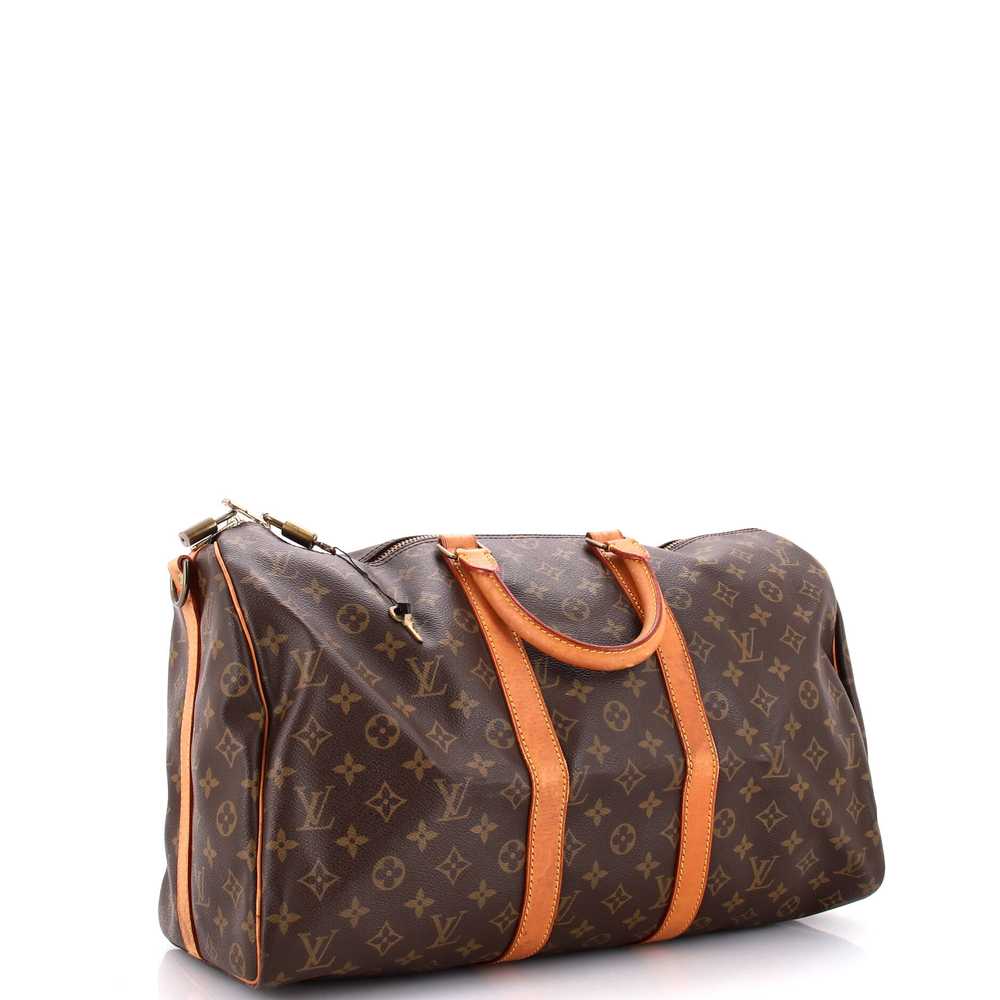 Louis Vuitton Keepall Bandouliere Bag Monogram Ca… - image 2