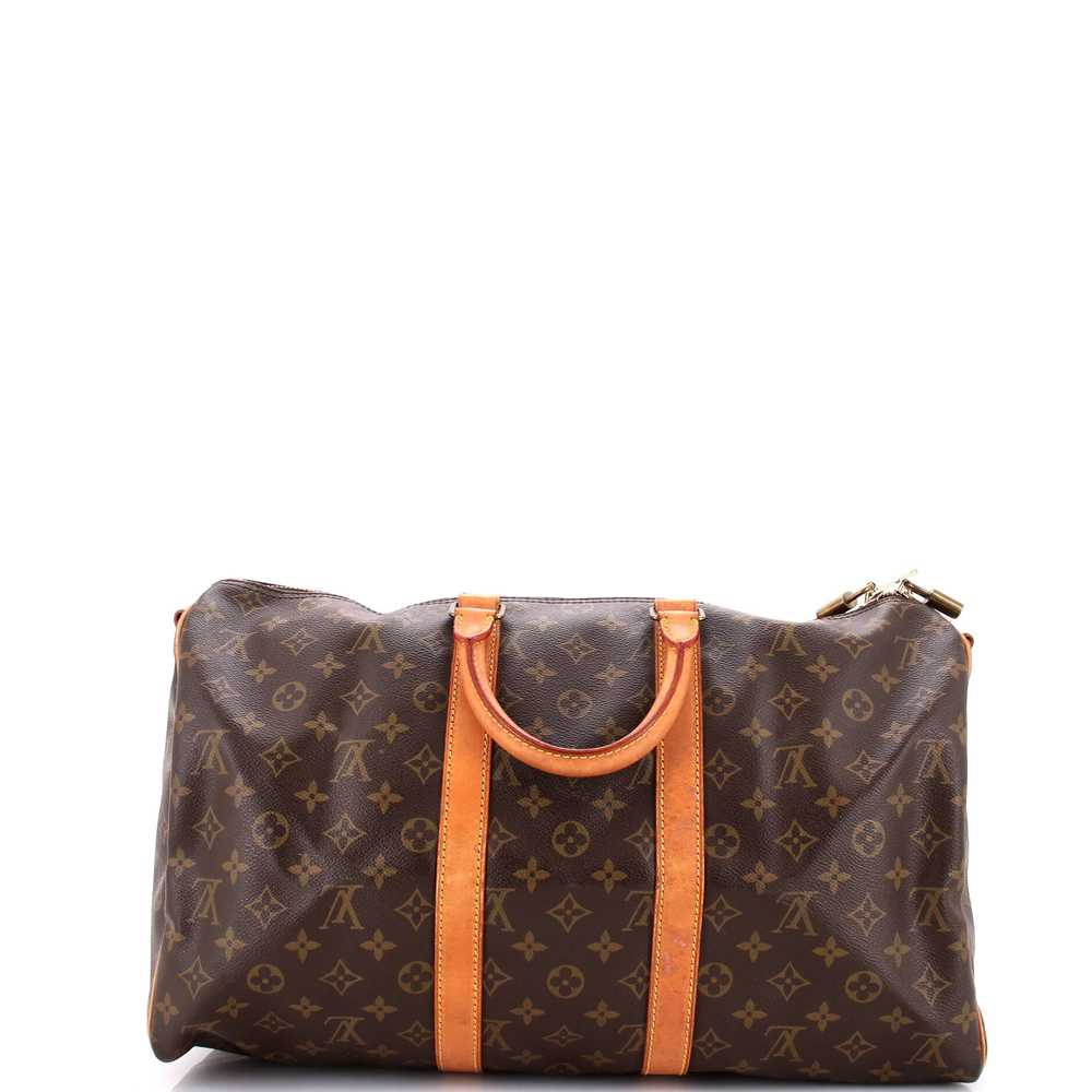 Louis Vuitton Keepall Bandouliere Bag Monogram Ca… - image 3